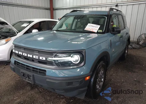 2023 Ford Bronco Sport Big Bend z USA, uszkodzony, nr VIN 3FMCR9B65PRD78314